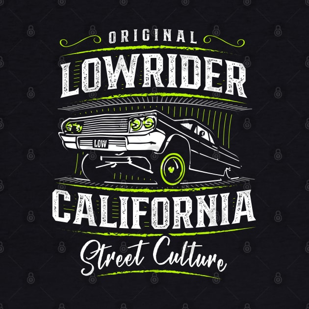 Lowrider - California - Street Culture - Original by BabyYodaSticker